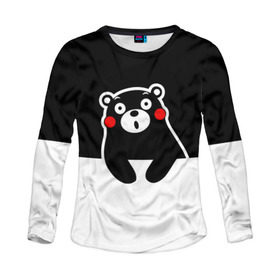 Женский лонгслив 3D KUMAMON: в Ухте, 100% полиэстер | длинные рукава, круглый вырез горловины, полуприлегающий силуэт | japanese | kumamon | kumamoto | аниме | игрушка | кумамон | кумамото сапурайдзу | персонаж | талисман | япония
