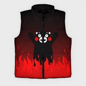 Мужской жилет утепленный 3D с принтом Kumamon горит в Ухте,  |  | japanese | kumamon | kumamoto | аниме | игрушка | кумамон | кумамото сапурайдзу | персонаж | талисман | япония