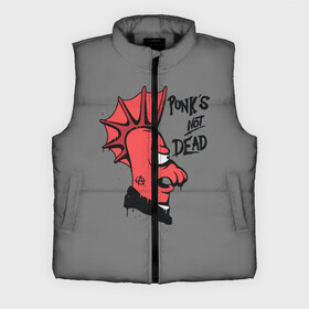 Мужской жилет утепленный 3D с принтом Зойдберг в Ухте,  |  | bender | futurama | mult | simpsons | zoidberg | бендер | зойдберг | мульт | мультик | мультфильм | симпсоны | футурама