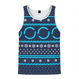 Мужская майка 3D СВИТЕР DETROIT BECOME HUMAN: в Ухте, 100% полиэстер | круглая горловина, приталенный силуэт, длина до линии бедра. Пройма и горловина окантованы тонкой бейкой | action | ai | android | christmas | connor | detroit become human | rk 800 | rk 900 | snow | winter | андроиды | детектив | игра | интерактивное кино | кара | коннор | логотип | маркус | новогодний | новый год | роботы | свитер