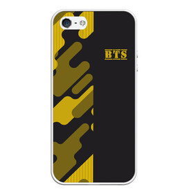 Чехол для iPhone 5/5S матовый BTS: в Ухте, Силикон | Область печати: задняя сторона чехла, без боковых панелей | bangtan boys | j hope | jimin | jin | jungkook | k pop | rm | suga | v | кей | поп