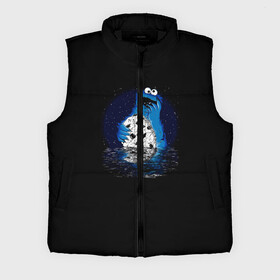 Мужской жилет утепленный 3D Cookie monster: в Ухте,  |  | cookie | cookiemonster | delicious | eat | monster | yummy | еда | куки | кукимонстр | монстр | печенье | сладости | улица | улицасезам