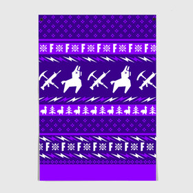 Постер FORTNITE НОВОГОДНИЙ: в Ухте, 100% бумага
 | бумага, плотность 150 мг. Матовая, но за счет высокого коэффициента гладкости имеет небольшой блеск и дает на свету блики, но в отличии от глянцевой бумаги не покрыта лаком | 2020 | christmas | fortnite | happy new year | llama | marry christmas | new year | snow | winter | новогодний | новый год | снег | фортнайт