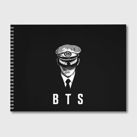 Альбом для рисования с принтом BTS в Ухте, 100% бумага
 | матовая бумага, плотность 200 мг. | bangtan | beyond | boys | bts | bulletproof | k pop | scene | suga | the | арэма | бтс | джин | корейский | лого | логотип | музыка | поп | чина | шуга