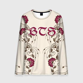 Мужской лонгслив 3D с принтом BTS в Ухте, 100% полиэстер | длинные рукава, круглый вырез горловины, полуприлегающий силуэт | bangtan boys | j hope | jimin | jin | jungkook | k pop | rm | suga | v | кей | поп