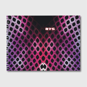 Альбом для рисования с принтом BTS в Ухте, 100% бумага
 | матовая бумага, плотность 200 мг. | bangtan boys | j hope | jimin | jin | jungkook | k pop | rm | suga | v | кей | поп
