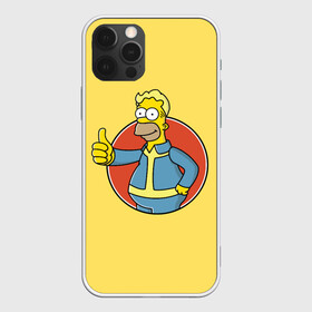 Чехол для iPhone 12 Pro с принтом Homer Fallout в Ухте, силикон | область печати: задняя сторона чехла, без боковых панелей | Тематика изображения на принте: bart | comedy | familt | homer | lisa | maggie | marge | mult | series | simpson | simpsons | springfield | барт | гомер | комедия | лиза | мардж | мэгги | прикол | приколы | семья | сериал | симпсон | симпсоны | спрингфилд