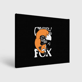 Холст прямоугольный с принтом Crazy Like a Fox в Ухте, 100% ПВХ |  | Тематика изображения на принте: crazy | cute | fox | foxes | ginger | like | tail | безумие | безумная | забавная | лис | лиса | лисица | лисицы | лисичка | лисички | лисы | милая | рыжая | рыжие | смешная | фыр | хвост | хвосты