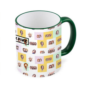 Кружка 3D с принтом BlackPink в Ухте, керамика | ёмкость 330 мл | blackpink | k pop | music | блэк пинк | дженни | джису | лис | музыка | розэ