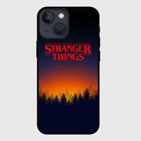Чехол для iPhone 13 mini STRANGER THINGS | ОЧЕНЬ СТРАННЫЕ ДЕЛА: в Ухте, | | 011 | eleven | friends don t lie | netflix | stranger things | демогоргон | нетфликс | одиннадцатая | очень странные дела | сериалы
