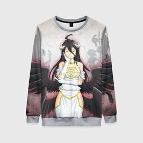 Женский свитшот 3D Overlord Albedo: в Ухте, 100% полиэстер с мягким внутренним слоем | круглый вырез горловины, мягкая резинка на манжетах и поясе, свободная посадка по фигуре | albedo | momonga | overlord | shalltear | айнц ул гон | айнц ул гоун | альбедо | лорд момон | момон | момонга | назарик | оверлорд | повелитель | шалтир