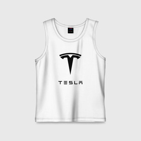 Детская майка хлопок с принтом TESLA в Ухте,  |  | Тематика изображения на принте: brand | car | elon mask | tesla | авто | бренд | илон | илон маск | маск | машина | тесла | электрокар