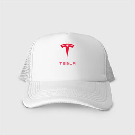 Кепка тракер с сеткой с принтом TESLA в Ухте, трикотажное полотно; задняя часть — сетка | длинный козырек, универсальный размер, пластиковая застежка | brand | car | elon mask | tesla | авто | бренд | илон | илон маск | маск | машина | тесла | электрокар