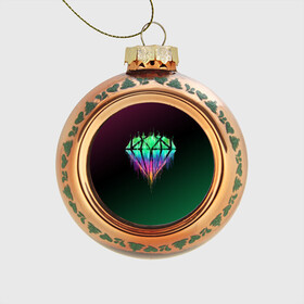 Стеклянный ёлочный шар с принтом Бриллиант в Ухте, Стекло | Диаметр: 80 мм | brilliant | gold | golden | money | rainbow | trend | алмаз | алмазы | бриллиант | бриллианты | деньги | драгоценности | золото | лакшери | люкс | радуга | роскошь | тренд