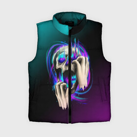 Женский жилет утепленный 3D Scream Skull: в Ухте, | | bone | bones | chain | chains | dark | grey | horror | scary | scream | skull | skulls | teeth | tooth | жуть | зуб | зубы | кости | кость | крик | серый | страшно | хоррор | цепи | цепочка | цепь | череп | черепа