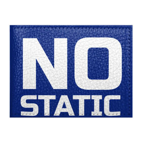 Обложка для студенческого билета с принтом NO STATIC в Ухте, натуральная кожа | Размер: 11*8 см; Печать на всей внешней стороне | 