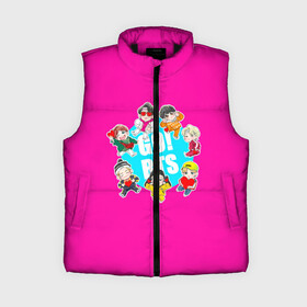 Женский жилет утепленный 3D с принтом GO BTS в Ухте,  |  | army | bangtan | beyond | boys | bts | j hope | jimin | jin | jungkook | k pop | rm | scene | suga | the | v | армия | арэма | бтс | ви | джей хоупа | сюги | чимина | чина | чонгука