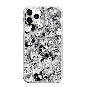 Чехол для iPhone 11 Pro Max матовый с принтом Manga ahegao в Ухте, Силикон |  | Тематика изображения на принте: ahegao | manga | ахегао | комиксы | лицо | манга | паттрен | чернобелый | эмоции