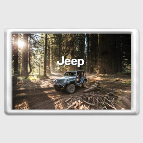 Магнит 45*70 с принтом Jeep в Ухте, Пластик | Размер: 78*52 мм; Размер печати: 70*45 | 4х4 | forest | jeep | nature | off road | russia | siberia | ural | usa | бездорожье | внедорожник | дальний восток | лес | природа | ралли | россия | сибирь | сша | тайга | урал