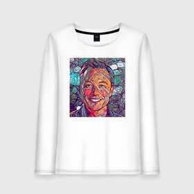 Женский лонгслив хлопок Илон Маск Арт: в Ухте, 100% хлопок |  | elon | falcon | mars | musk | reeve | spascex | tesla | инженер | космос | ракета