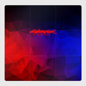 Магнитный плакат 3Х3 с принтом CYBERPUNK 2077 | КИБЕРПАНК 2077 в Ухте, Полимерный материал с магнитным слоем | 9 деталей размером 9*9 см | 2019 | abstraction | cd project red | cyberpunk 2077 | future | hack | night city | samurai | sci fi | абстракция | андроиды | безумие | будущее | киберпанк 2077 | логотип | роботы | самураи | фантастика | цифры