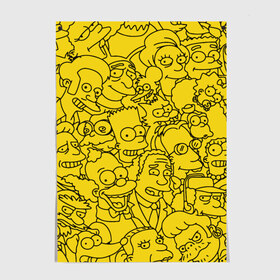 Постер с принтом Симпсоны в Ухте, 100% бумага
 | бумага, плотность 150 мг. Матовая, но за счет высокого коэффициента гладкости имеет небольшой блеск и дает на свету блики, но в отличии от глянцевой бумаги не покрыта лаком | bart | comedy | familt | homer | lisa | maggie | marge | mult | series | simpson | simpsons | springfield | барт | гомер | комедия | лиза | мардж | мэгги | прикол | приколы | семья | сериал | симпсон | симпсоны | спрингфилд