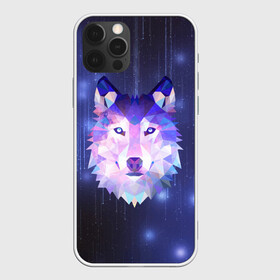 Чехол для iPhone 12 Pro Космический Волк: в Ухте, силикон | область печати: задняя сторона чехла, без боковых панелей | poligon | space | star | stars | werewolf | wild | wolf | wolfs | волк | волки | волчата | волченок | волчица | вселенная | дикий | звезда | звезды | космический | космос | луна | оборотень | падающие | полигон | полигоны