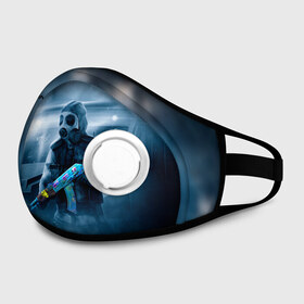 Маска из неопрена с принтом Counter-Strike в Ухте, неопрен 100% | Форма огибающая нос. Резинки для ушей с дополнительной резинкой на затылке. Клапан для выдоха для активного дыхания при занятиях спортом. Эластичный материал маски и окантовки для лучшего растяжения и прилегания маски.  | Тематика изображения на принте: counterstrike | counterstrikeglobaloffensive | cs | csgo | gamer | globaloffensive | headshoot | skins | steam | terrorist | глобалофенсив | контрстрайк | кс | ксго | террорист | хэдшот