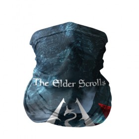 Бандана-труба 3D THE ELDER SCROLLS: в Ухте, 100% полиэстер, ткань с особыми свойствами — Activecool | плотность 150‒180 г/м2; хорошо тянется, но сохраняет форму | art game | art skyrim | forest | game | skyrim | the elder scrolls v skyrim | горы | довакин | древние свитки | игра | лес | небо | скайрим
