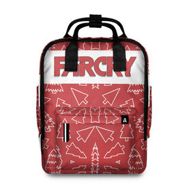 Женский рюкзак 3D Far Cry Новогодний: в Ухте, 100% полиэстер | лямки с регулируемой длиной, сверху ручки, чтобы рюкзак нести как сумку. Основное отделение закрывается на молнию, как и внешний карман. Внутри два дополнительных кармана, один из которых закрывается на молнию. По бокам два дополнительных кармашка, куда поместится маленькая бутылочка
 |