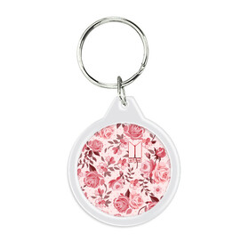 Брелок круглый с принтом BTS в Ухте, пластик и полированная сталь | круглая форма, металлическое крепление в виде кольца | bangtan boys | j hope | jimin | jin | jungkook | k pop | rm | suga | v | кей | поп