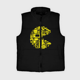 Женский жилет утепленный 3D с принтом Pac Man в Ухте,  |  | game | gamer | gaming | nds | nintendo | pac man | ps3 | ps4 | psp | wii | xbox | аркада | джойстик | игра | игровая приставка | игры | классика игр | контроллер | пакман