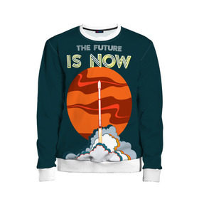 Детский свитшот 3D THE FUTURE IS NOW: в Ухте, 100% полиэстер | свободная посадка, прямой крой, мягкая тканевая резинка на рукавах и понизу свитшота | falcon heavy | ilon mask | spacex | tesla | tesla roadster | the future | илон маск | спейс икс | спейс экс | тесла | тесла родстер