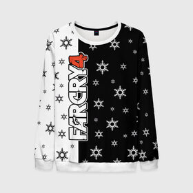 Мужской свитшот 3D Новогодний Far Cry: в Ухте, 100% полиэстер с мягким внутренним слоем | круглый вырез горловины, мягкая резинка на манжетах и поясе, свободная посадка по фигуре |