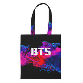 Сумка 3D повседневная с принтом BTS в Ухте, 100% полиэстер | Плотность: 200 г/м2; Размер: 34×35 см; Высота лямок: 30 см | bangtan boys | bangtan бойс | music | бтс | корея | музыка | парни | поп музыка