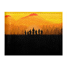 Обложка для студенческого билета с принтом RED DEAD REDEMPTION в Ухте, натуральная кожа | Размер: 11*8 см; Печать на всей внешней стороне | game | red dead | red dead redemption 2 | redemption 2 | rockstar games | бандиты | дикий запад | игры | ковбои | оружие