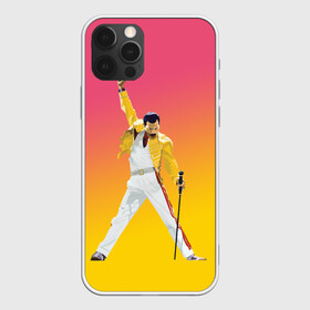 Чехол для iPhone 12 Pro с принтом Queen: Фредди Меркьюри в Ухте, силикон | область печати: задняя сторона чехла, без боковых панелей | band | bohemian | film | freddie | legend | mercury | movie | queen | rhapsody | rock | singer | богемская | вокалист | группа | квин | кино | куин | легенда | меркури | меркьюри | меркюри | певец | рапсодия | рок | фильм | фредди
