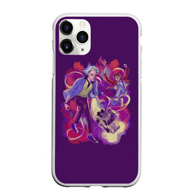 Чехол для iPhone 11 Pro матовый с принтом Doc and Marty в Ухте, Силикон |  | Тематика изображения на принте: back to the future | doc | emmet brown | marty mcfly | док | культовое кино | марти макфлай | путешествия во времени | роберт земекис | эйнштейн | эммет браун
