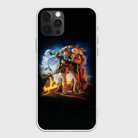Чехол для iPhone 12 Pro Max с принтом Back to the future (classic) в Ухте, Силикон |  | Тематика изображения на принте: back to the future | doc | emmet brown | marty mcfly | док | культовое кино | марти макфлай | путешествия во времени | роберт земекис | эйнштейн | эммет браун