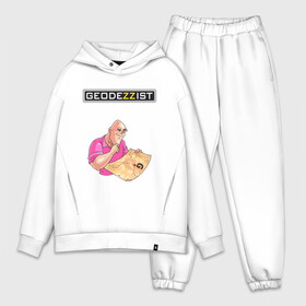 Мужской костюм хлопок OVERSIZE с принтом GEODEZZIST в Ухте,  |  | brazzers | geodezist | love | surveyor | геодезист | геодезия | кадастр | карта | любовь | маршрут | межевание | план | схема | топография | точка