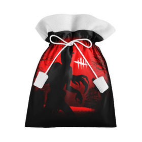 Подарочный 3D мешок с принтом DEAD BY DAYLIGHT в Ухте, 100% полиэстер | Размер: 29*39 см | 
