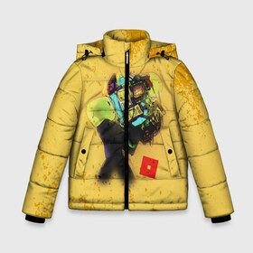 Зимняя куртка для мальчиков 3D с принтом ROBLOX Grunge ART в Ухте, ткань верха — 100% полиэстер; подклад — 100% полиэстер, утеплитель — 100% полиэстер | длина ниже бедра, удлиненная спинка, воротник стойка и отстегивающийся капюшон. Есть боковые карманы с листочкой на кнопках, утяжки по низу изделия и внутренний карман на молнии. 

Предусмотрены светоотражающий принт на спинке, радужный светоотражающий элемент на пуллере молнии и на резинке для утяжки | Тематика изображения на принте: block | lego | logo | minecraft | online | oof | quest | roblocks | roblockx | roblox | studio | блок | блоки | голова | игра | игры | квест | лего | лицо | лого | логотип | майнкрафт | онлайн | роблокс | символ | студия