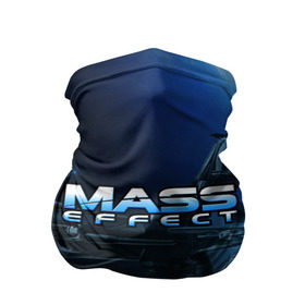 Бандана-труба 3D с принтом MASS EFFECT в Ухте, 100% полиэстер, ткань с особыми свойствами — Activecool | плотность 150‒180 г/м2; хорошо тянется, но сохраняет форму | 