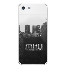 Чехол для iPhone 5/5S матовый Stalker: в Ухте, Силикон | Область печати: задняя сторона чехла, без боковых панелей | stalker | заброшка | зона | сталкер