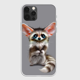 Чехол для iPhone 12 Pro с принтом Зверушка в Ухте, силикон | область печати: задняя сторона чехла, без боковых панелей | белка | бурундук | енот | лисенок | суслик | тушканчик | фенек
