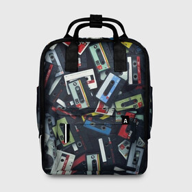 Женский рюкзак 3D 90-е: в Ухте, 100% полиэстер | лямки с регулируемой длиной, сверху ручки, чтобы рюкзак нести как сумку. Основное отделение закрывается на молнию, как и внешний карман. Внутри два дополнительных кармана, один из которых закрывается на молнию. По бокам два дополнительных кармашка, куда поместится маленькая бутылочка
 | music | детство | кассета | молодость | музыка | перестройка | ретро | ссср