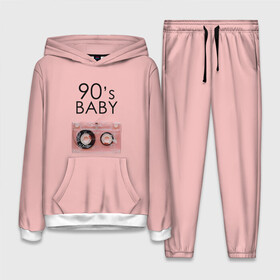 Женский костюм 3D (с толстовкой) с принтом 90 е в Ухте,  |  | mtv | music | детство | дискотека | кассета | музыка | перестройка | ретро | ссср