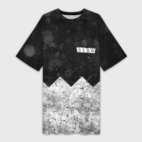 Платье-футболка 3D BONES: SESH Team: в Ухте,  |  | bones | boy | dead | deadboy | elmo | hdmi | hip | hop | kennedy | metal | rap | rapper | scream | sesh | seshollowaterboyz | skull | team | кеннеди | кости | костя | метал | рэп | рэпер | сеш | скрим | сэш | хип | хоп | череп | элмо