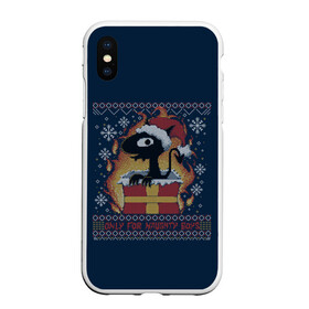 Чехол для iPhone XS Max матовый с принтом Disenchantment. Luci Xmas в Ухте, Силикон | Область печати: задняя сторона чехла, без боковых панелей | Тематика изображения на принте: bean | disenchantment | elfo | futurama | luci | mattgroening | netflix | princess | simpsons | бин | люси | люци | мэтгроунинг | разочарование | симпсоны | элфо