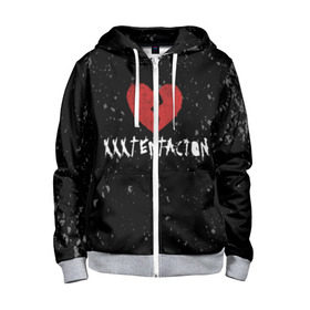 Детская толстовка 3D на молнии с принтом XXXTentacion Red Broken Heart в Ухте, 100% полиэстер |  манжеты и пояс оформлены широкой мягкой резинкой, двухслойный капюшон со шнурком для регулировки, спереди карманы и застежка-молния
 | Тематика изображения на принте: broken | dead | heart | king | legend | music | rap | rapper | red | revenge | rip | xtentation | xxtennation | xxx | xxxtentacion | красное | мертв | музыка | память | разбитое | репер | рип | рэп | сердце | тентасьон | умер
